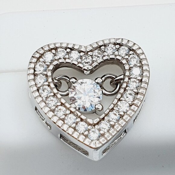 "925 Sterling Silver Cubic Zirconia Earrings, U19254569 - Picture 7 of 11